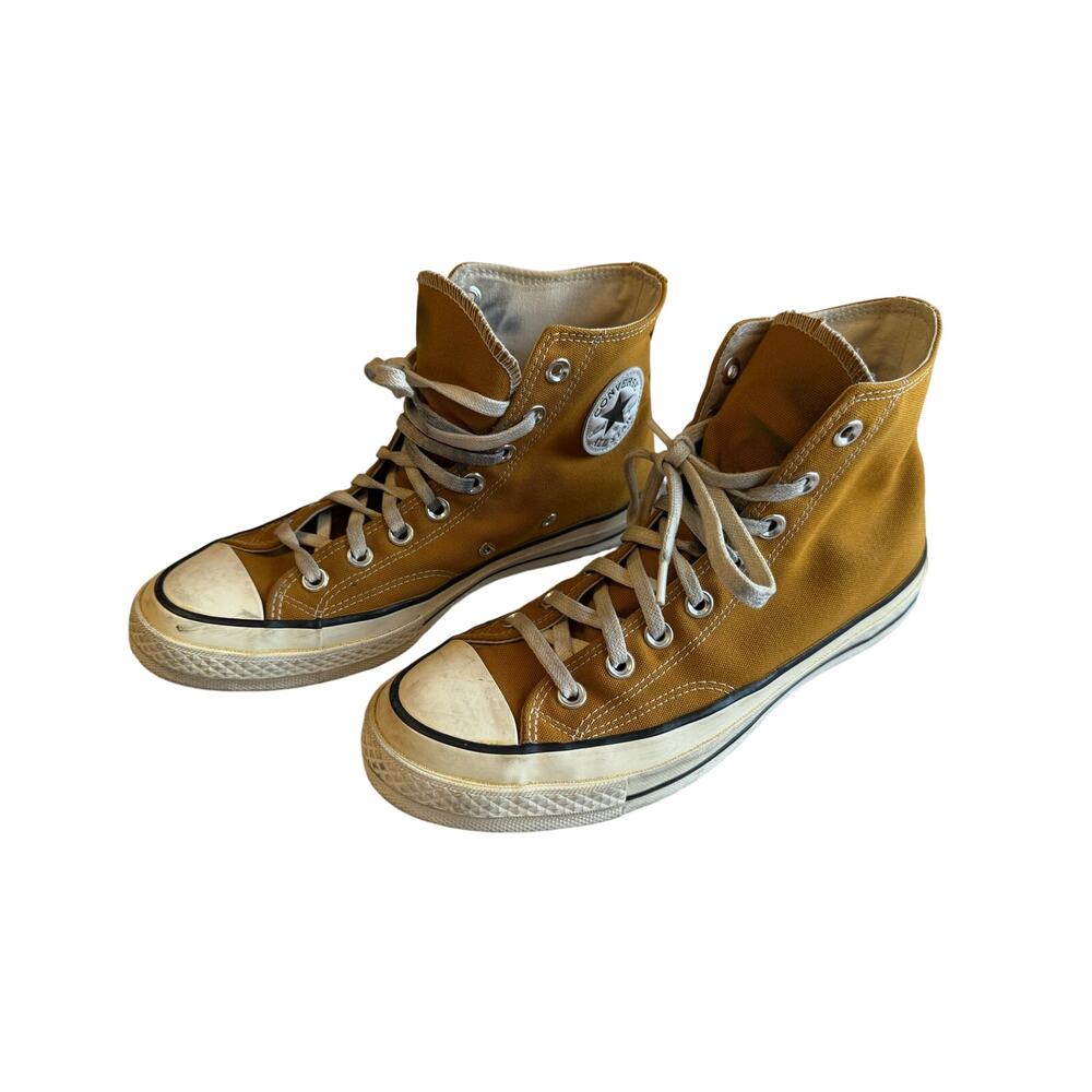 Converse Chuck 70 Yellow Retro Style Classic High Top Sneakers Unisex Mens 7
